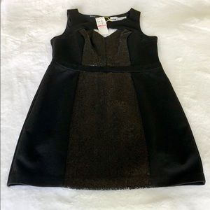 NWT BCBG Black Sequin Mini Dress